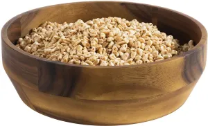 Сервировочная миска APS "АКАЦИЯ", 1 шт., изготовлена ​​из дерева, дерево Ø 25 см, коричневый