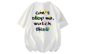 Футболка Unisex Crew Neck тонкая прямая посадка Disney, розовый красный