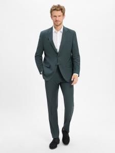 Обычные плиссированные брюки HECHTER PARIS, Petrol