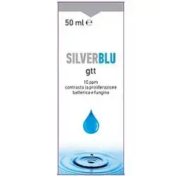 Silver Blue капли для местного применения 50 мл противомикробные Biogroup