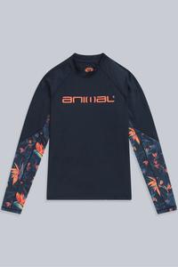 Женский жилет от сыпи с принтом Lillie Animal, оранжевый