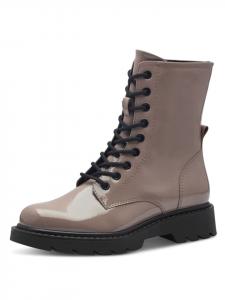 Tamaris Ботинки на шнуровке цвета таупе