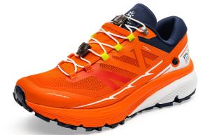 Кроссовки для походов/трекинга женские с низким верхом цвета мандарин/ярко-белый Kailas Fuga