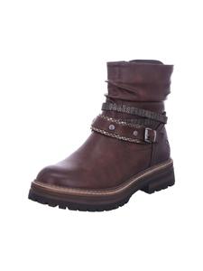 коричневые ботильоны rieker