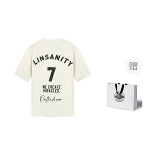 Футболка мужская X LINSHUHAO,LIANMINGKUAN Palladium, свинцово-черная (с подарочным пакетом)