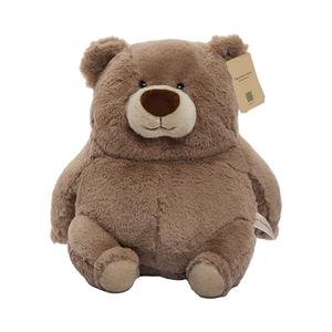 The Green Party Плюшевая кукла Chubby Brown Bear