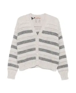 Серый свитер из смеси шерсти альпаки Twinset, серый