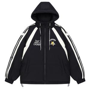 The Simpsons Пуховик унисекс «Симпсоны», Черный