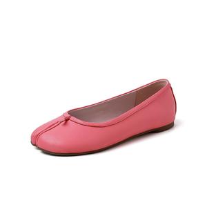 Повседневные однобортные туфли женские AIQINISHA, Pink