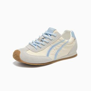 GEMEIQ Женские противоскользящие износостойкие низкие кеды повседневные бежево-голубые, цвет Beige Blue