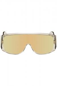 Маска очки Mm6 Maison Margiela, цвет ivory