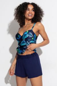 Пляжные шорты из джерси Pour Moi, синий