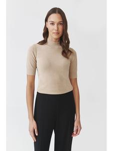 Свитер Лу бежевого цвета TATUUM