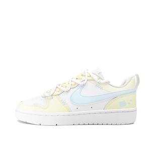 Детские скейтерские кроссовки Court Borough для младших школьников Nike, желтый/синий