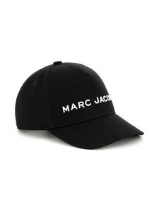 Marc Jacobs Kids кепка с вышитым логотипом, черный