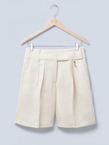 LeGer Шорты "Frej" кремового цвета