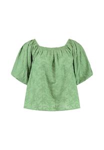 Блуза ELZA 3D PALM EMBRO Shiwi, зеленый