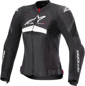 Женская текстильная мотоциклетная куртка Alpinestars stella t-gp plus r v4 airflow, Black/White