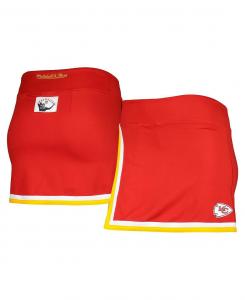 Женская красная юбка Kansas City Chiefs Mitchell & Ness, красный