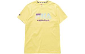 Футболка унисекс желтая FILA FUSION