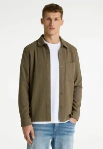 Рубашка с осевой структурой Chasin', Brown