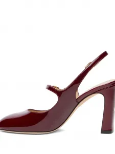 Туфли Babette на каблуке 85 мм Stuart Weitzman, красный