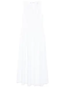 Платье миди Tie Back Matteau, белый