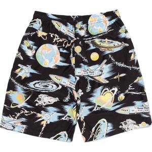 Шорты с космическим принтом HUMAN MADE, черный
