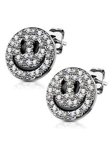 Bungsa Серебряные серьги-гвоздики