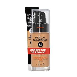 Комбинированный макияж Colorstay/Жирная кожа + подарок для пробуждения кожи Revlon