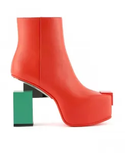 Женские ботинки Cubist United Nude, зеленый