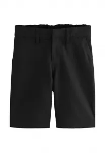 Классические школьные шорты прямого кроя. Next, Black