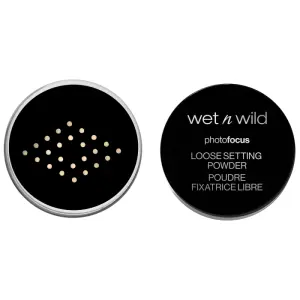 Пудра для лица photo focus loose setting polvos sueltos Wet N Wild, цвет translucent