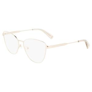 Женские серебристые оптические очки Longchamp 54 мм Longchamp, серебряный