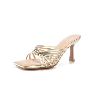 Женские сандалии с резиновой подошвой, устойчивые к истиранию и скольжению Beijiani, Gold