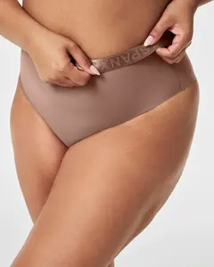 Корректирующие стринги с высокой талией Spanx, бежевый
