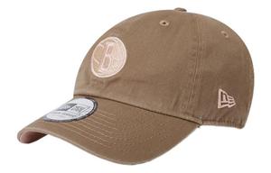 New Era Хлопковая бейсболка унисекс коричневая, Brown