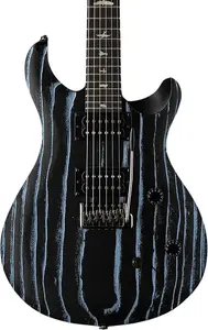 Электрогитара PRS SE Swamp Ash CE 24 Sandblasted Limited Edition, дека из болотного ясеня, гриф из розового дерева, пескоструйная отделка синий