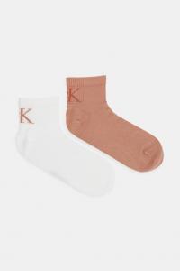 Носки 2 пары Calvin Klein Jeans, оранжевый