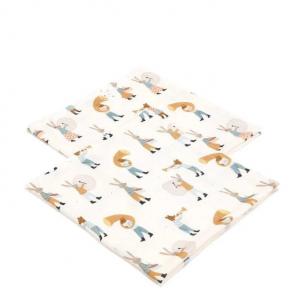 Подгузники La Millou Bamboo 2 шт. Heartbeat Blue Music