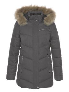 Стеганая куртка Polarino, антрацит