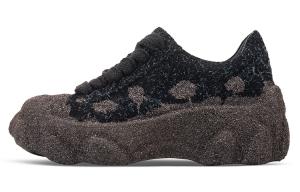 HART DAVIS Женские черные кроссовки Postmodern, увеличивающие рост, устойчивые к истиранию, низкие, массивные