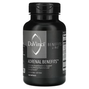 DaVinci Laboratories, Benefits Line, Adrenal Benefits, 120 капсул