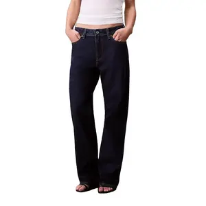 Джинсы Calvin Klein Signature 90'S LV047D901G прямого кроя Calvin klein jeans, синий