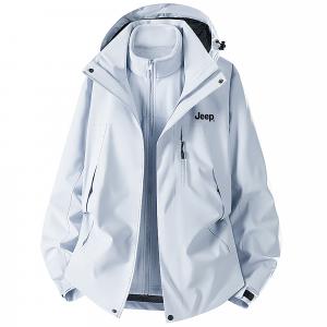 Куртка Leisure Collection унисекс Jeep, moonсветлый синий[fleece liner+shell set/men's women's suggestion: size down one size]