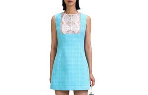 Женское платье без рукавов Self Portrait Self-portrait, лазурный