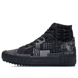 Кроссовки Li-Ning CF WuXing Canvas Hi Shoes 'Black'