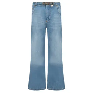 Расклешенные джинсы Pinko Up, синий