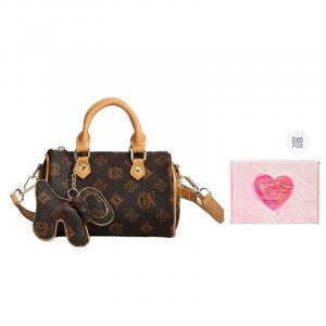 DCLOUD Женская сумка через плечо, Brown[with Heart Box]