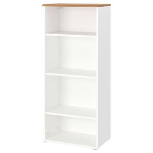 Книжный шкаф SKRUVBY IKEA, 60x140 см, белый